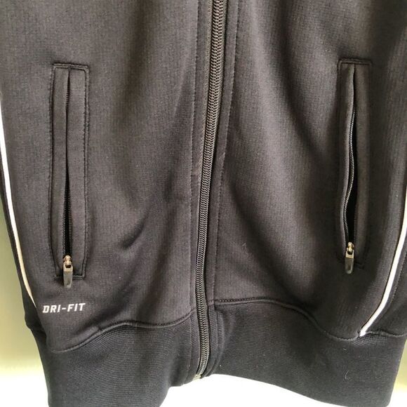 Nike Black Zip Up Training Sweatshirt Jacket XS - Picture 5 of 6